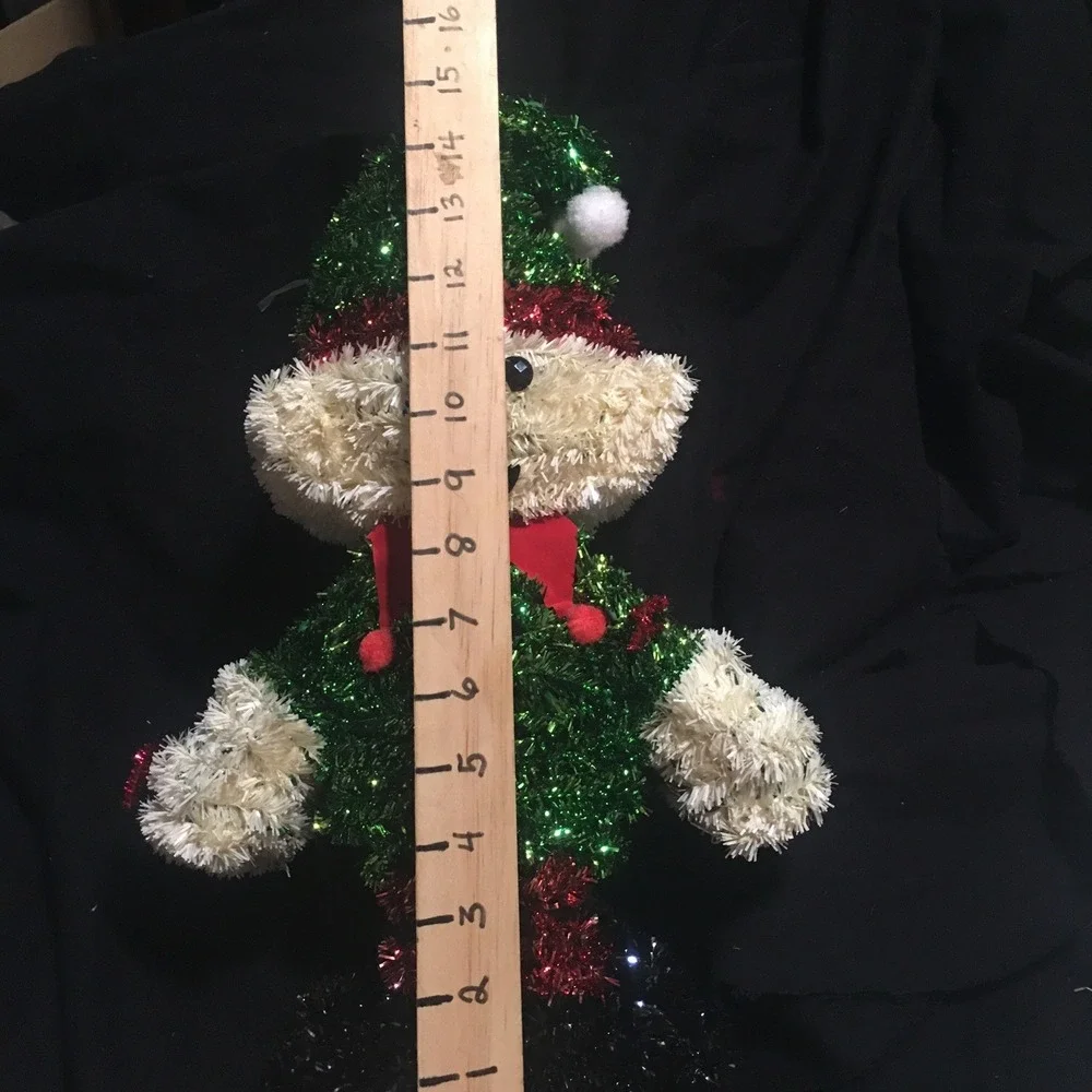 Tinsel Santa's Christmas Elf Wall Hanging Decoration 15